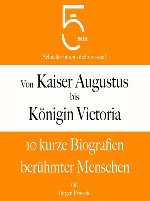 cover image of Von Kaiser Augustus bis Königin Victoria